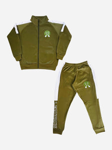 Origins Olive green tracksuit set