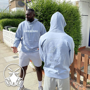 Embossed Mask Logo Hoodie