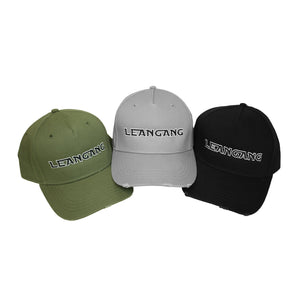 Distressed Lean Gang Cap Black