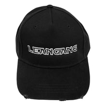 Load image into Gallery viewer, Distressed Lean Gang Cap Black
