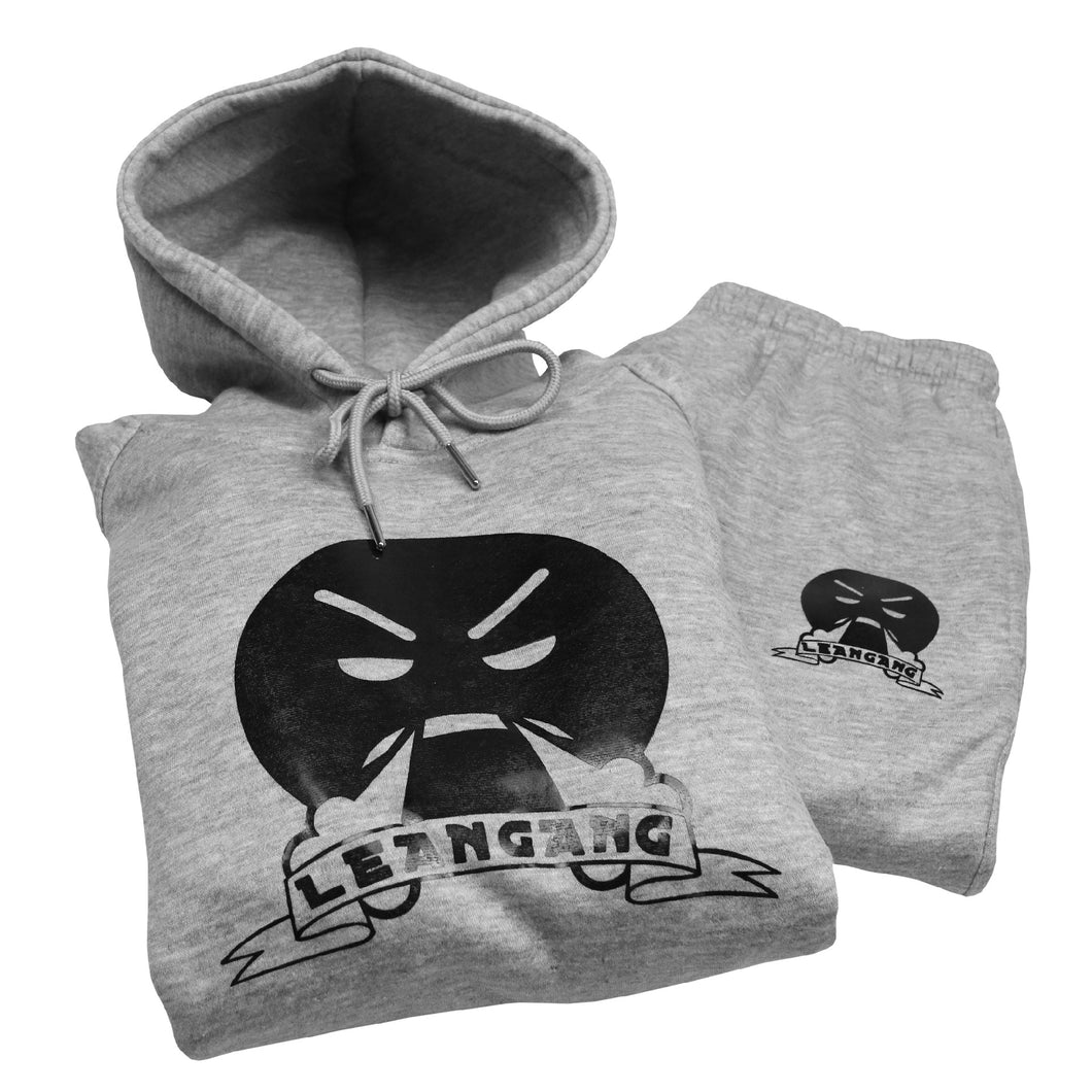 Cool Grey Lean Tracksuits set