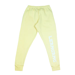 Pastel Yellow Lean Gang Tracksuit